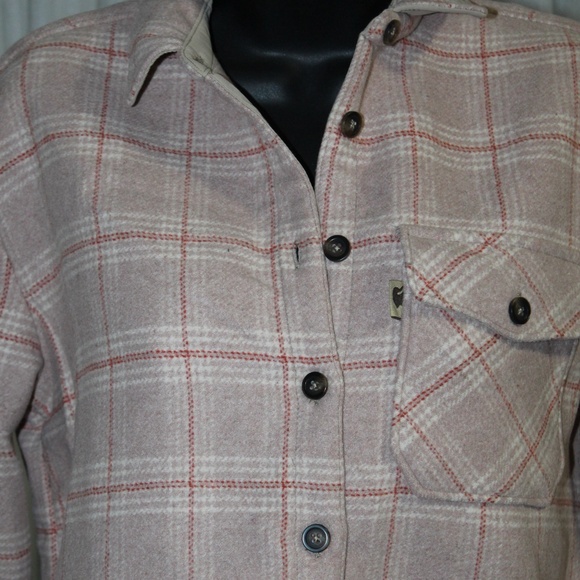 Buffalo Jackson Plaid Button Down Heavy Shirt Jacket. Sz. M - Picture 4 of 7